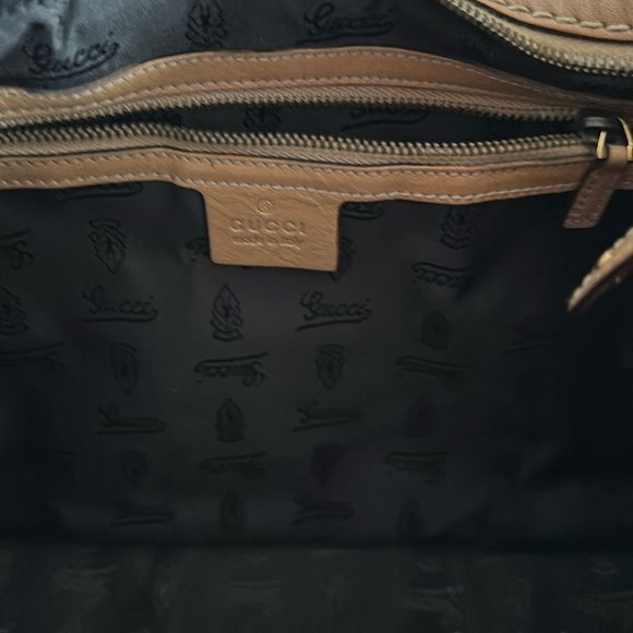 Pristine- VTG Gucci Leather Hobo Bag - Picture 11 of 14